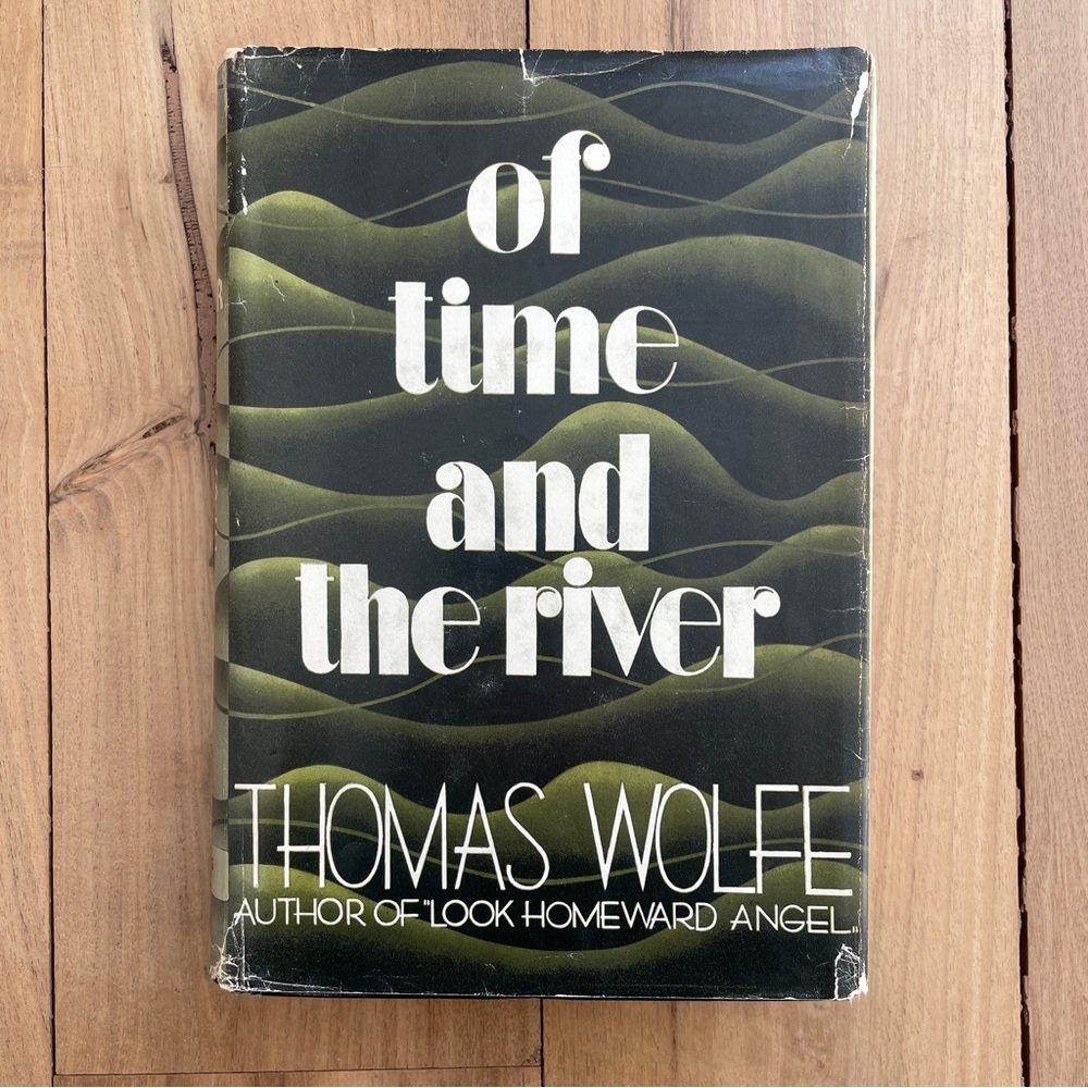 Rare Hardcover First Edition of Thomas Wolfe’s “Of Time and the River”